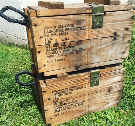 14+ Wood Ammo Crates - RheanonCherie