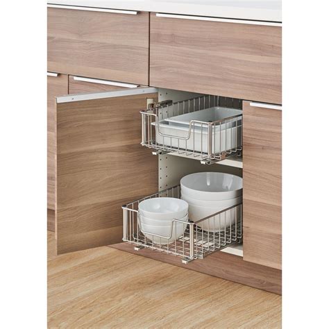 Roll Out Steel Drawers For Kitchen Cabinets