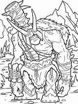 World Of Warcraft coloring pages sketch template