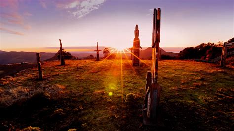 First Sunrise in the World - Maunga Hikurangi