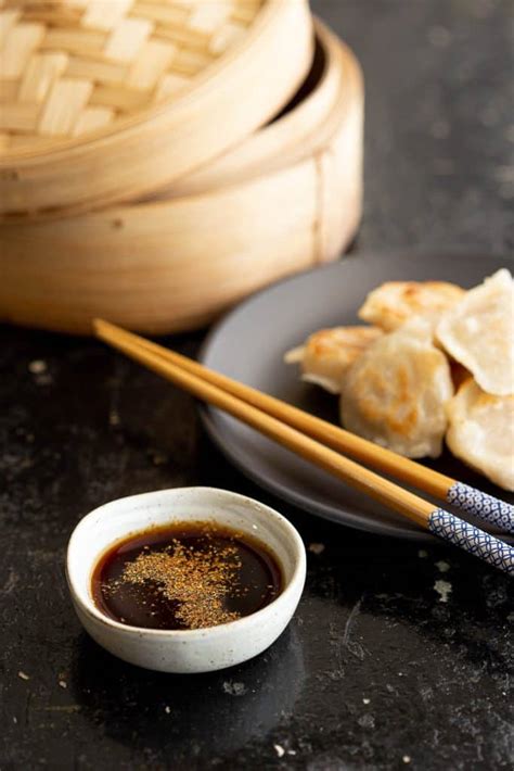 Super Quick Gyoza Sauce (Just 4 Ingredients!) | Wandercooks