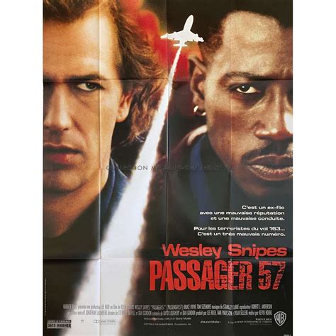 PASSENGER 57 French Movie Poster - 47x63 in. - 1992