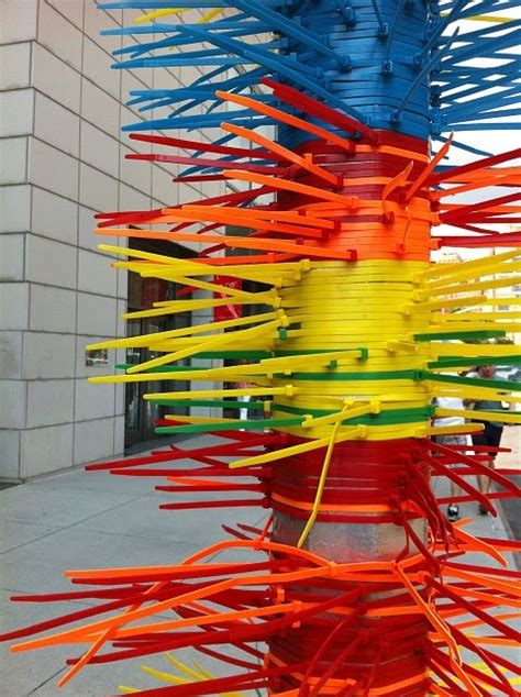 120 best images about Zip Ty Art on Pinterest | Cable, Plastic spoons and Contemporary baskets