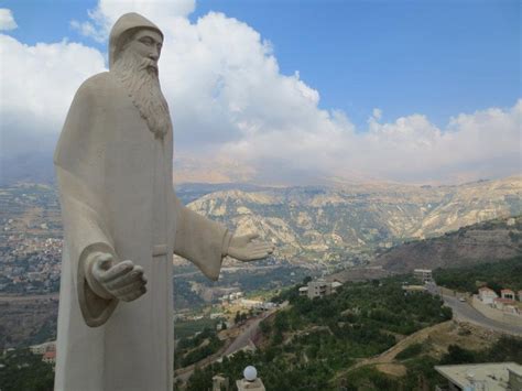 #BreakingNews Wow the Largest Statue of St. Charbel is now in Lebanon and weighs 40 Tons!