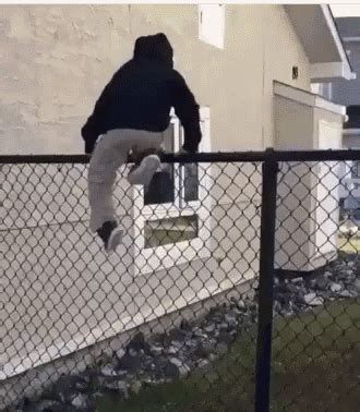 Fence Fail GIF - Fence Fail - Discover & Share GIFs