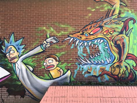 Awesome Rick and Morty art! (Downtown Sacramento) : r/rickandmorty