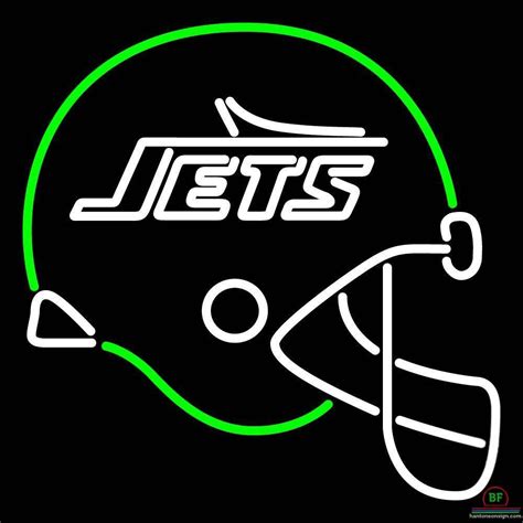 New York Jets Helmet Neon Sign Teams Neon Light – DIY Neon Signs