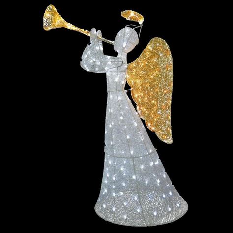 National Tree Company 60 in. Angel Decoration with LED Lights DF ...