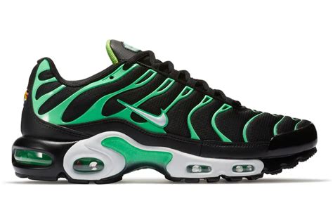 Nike Air Max Plus Black Electric Green Men's - 852630-009 - US