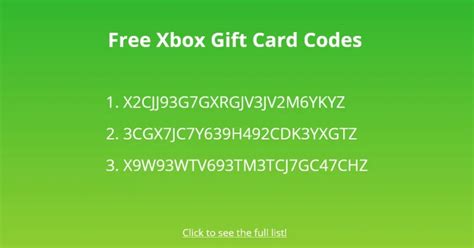 45+ Free Xbox Gift Card Codes - Followchain