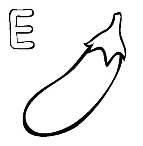 Coloring Pages | Eggplant Coloring Pages Free Printable