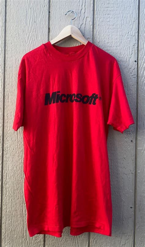 Vintage microsoft t shirt - Gem