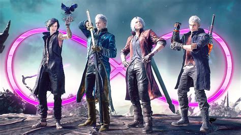 Devil May Cry 5 - Infinite. Combo Mad (Vergil, Dante, Nero, V) - YouTube