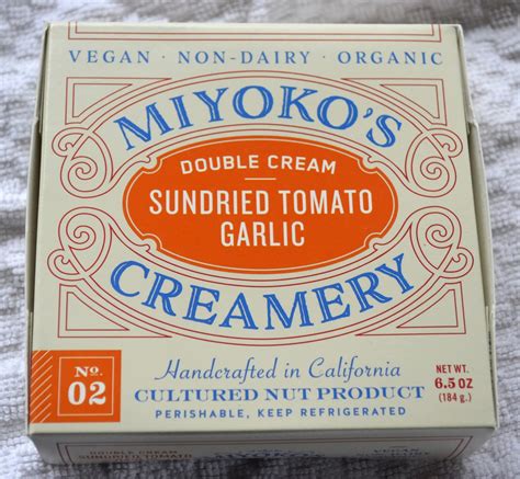 With Kale on Top!: Miyoko's Creamery - Double Cream Sundried Tomato Garlic