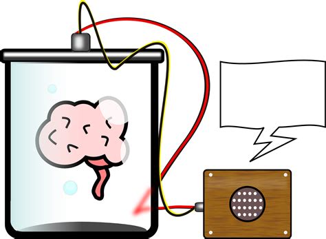 Brain In A Jar - Brain In Jar Cartoon Clipart - Full Size Clipart (#51586) - PinClipart