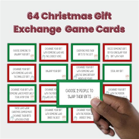 Christmas Gift Exchange Game Ideas, White Elephant Party Gift Exchange, Office Party Games ...