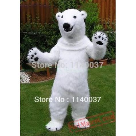 Polar Bear Mascot Costume