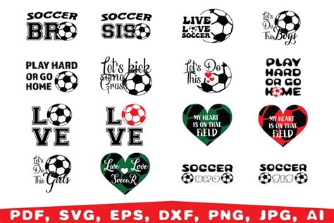 Soccer svg bundle, Soccer quotes svg, Soccer (2231171)