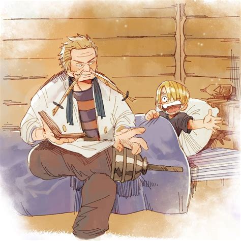 an older man sitting on top of a bed next to a young boy holding a book