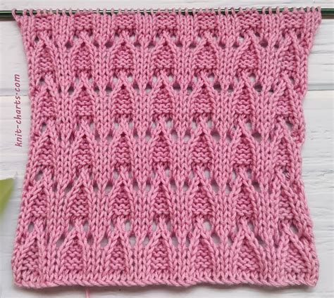 Free Knitting Patterns - Lace Stitch Knitting Pattern