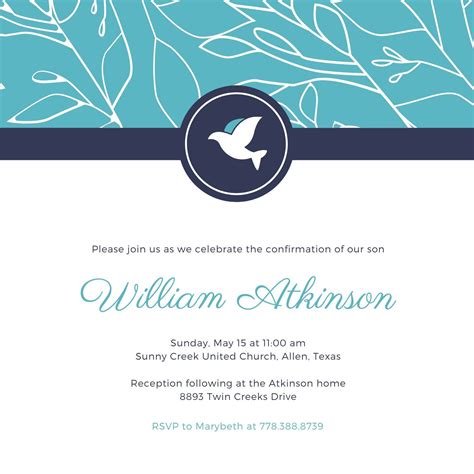 Free confirmation invitation templates to customize | Canva