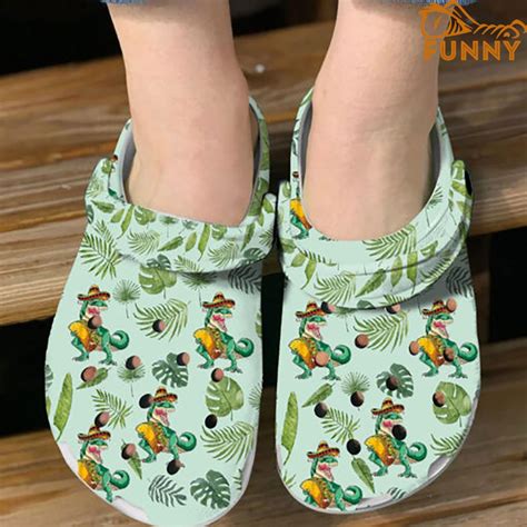 Tacosaurus Dinosaur Crocs - Discover Comfort And Style Clog Shoes With ...