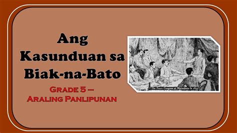 Anong Mahalagang Aral Ang Hatid Ng Kasunduan Sa Biak Na Bato Brainly Ph | The Best Porn Website