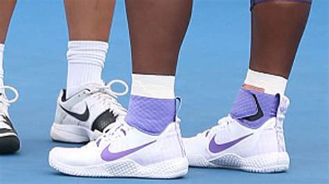 Serena Williams Debuts Mystery Mid-Top Nike Tennis Shoes At Australian ...