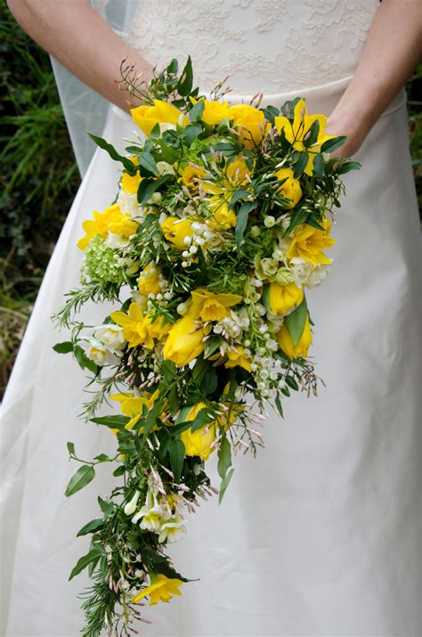 Trailing Handtied, yellow, daffodils, tulips . www ...