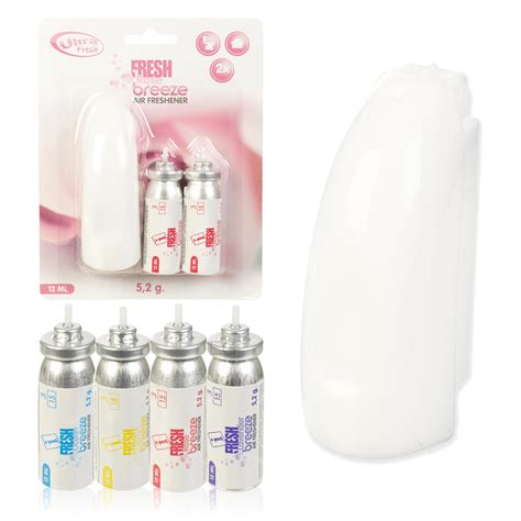 Ultra Fresh Air Freshener Spray & 2 Refills Scent Home Rooms Bathroom Toilet New | eBay