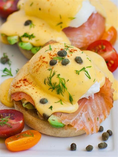 Smoked Salmon Eggs Benedict Recipe (video) - Tatyanas Everyday Food