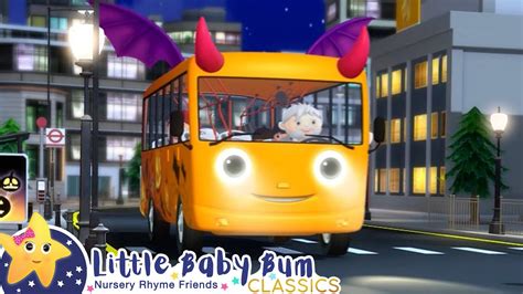 Wheels On The Halloween Bus! | HALLOWEEN 2019 | Little Baby Bum Animal ...