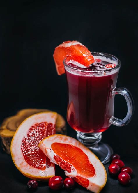 Hot Grapefruit And Cranberry Drink - Creative Commons Bilder