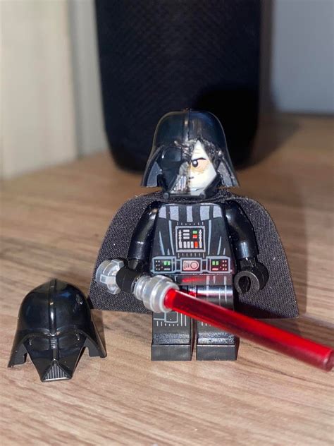 Custom Lego Darth Vader Damaged Helmet (How’d it come out?) : r/legostarwars