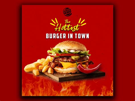 Burger King Poster Design by Rifat Chowdhury on Dribbble