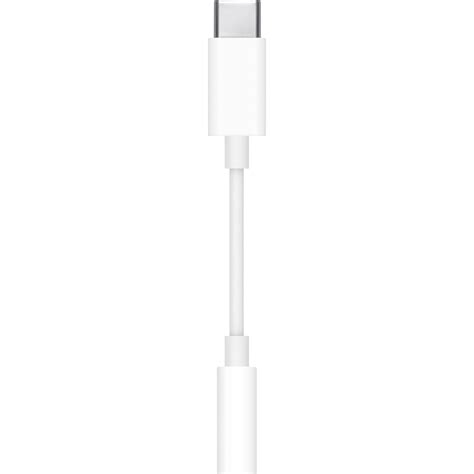 Apple USB Type-C to 3.5mm Headphone Jack Adapter MU7E2AM/A B&H