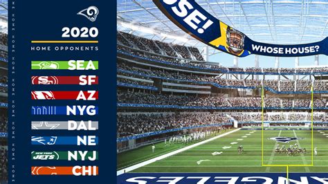 Rams 2020 home opponents finalized