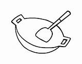 Wok Drawing At PaintingValleycom  Explore Collection Of sketch template
