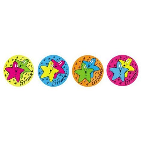 Sticker – Fluoro Stickers Stars Starry (96) – EDSCO