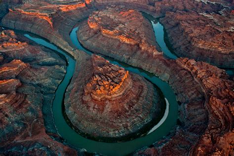 Download Aerial Colorado River Canyon Nature River HD Wallpaper