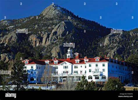 The Stanley Hotel, Estes Park, Colorado USA Stock Photo - Alamy