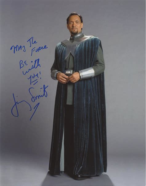 JIMMY SMITS Signed Autographed STAR WARS BAIL ORGANA 11x14 Photo w ...