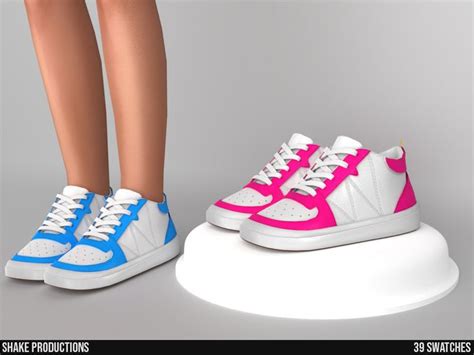 ShakeProductions' Sneakers (Child) - S072314 | Sims 4 cc kids clothing, Sims 4 cc shoes, Sims 4 ...