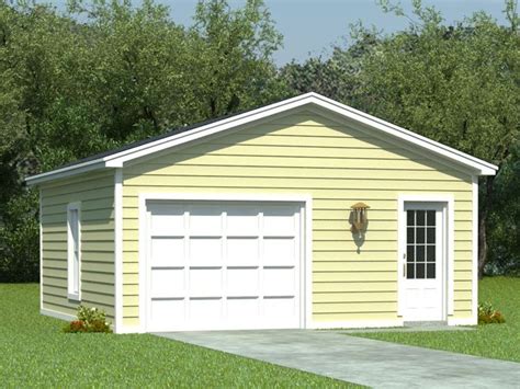 One-Car Garage Plans | 1-Car Garage Plan with Storage # 006G-0012 at ...