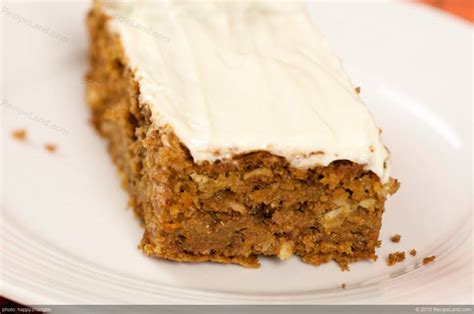 Carrot Cake (low-fat) Recipe | RecipeLand.com