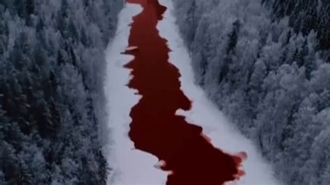 Locals Terrified As Russia's Iskitimka River Turns Beetroot Red - News18