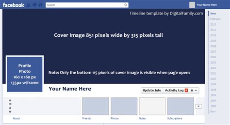 Facebook-Timeline-Template