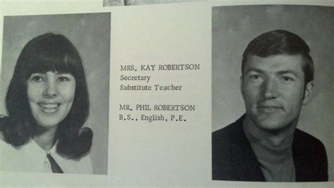 OLD PICTURES OF PHIL AND KAY ROBERTSON