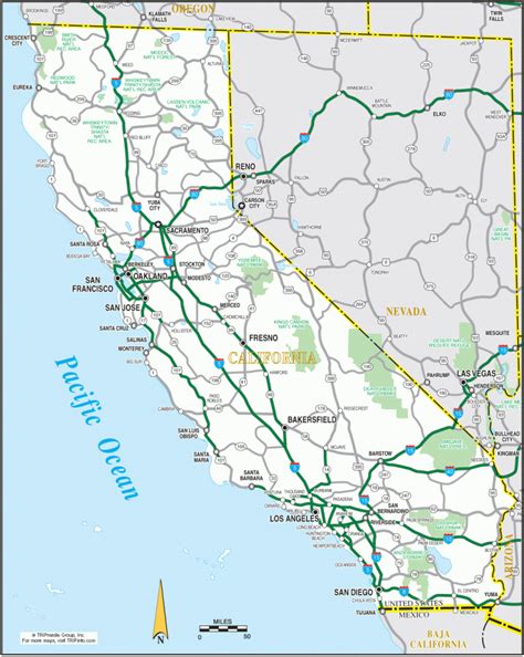 California Highway Map | Printable Maps