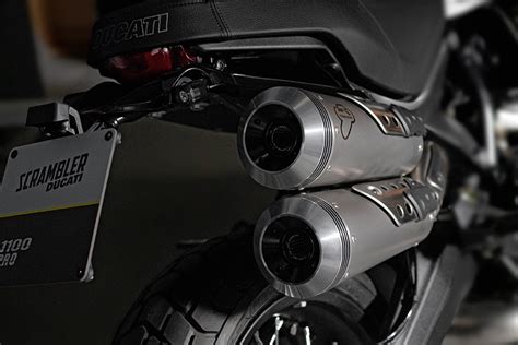 Personalization and Style With Original Ducati Scrambler Accessories